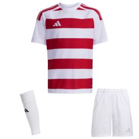adidas Trikotsatz Hooped 26 Kinder 3-teilig Trikot Shorts Sleeve Stutzen