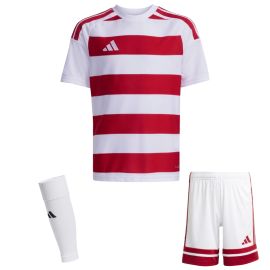 adidas Trikotsatz Hooped 26 Kinder 3-teilig Trikot Shorts Sleeve Stutzen