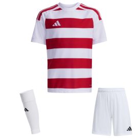 adidas Trikotsatz Hooped 26 Kinder 3-teilig Trikot Shorts Sleeve Stutzen