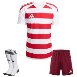 adidas Trikotsatz Hooped 26 Herren Damen 3-teilig Trikot Shorts Sockenstutzen
