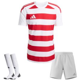 adidas Trikotsatz Hooped 26 Herren Damen 3-teilig Trikot Shorts Sockenstutzen