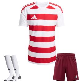 adidas Trikotsatz Hooped 26 Herren Damen 3-teilig Trikot Shorts Sockenstutzen