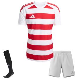 adidas Trikotsatz Hooped 26 Herren Damen 3-teilig Trikot Shorts Sockenstutzen