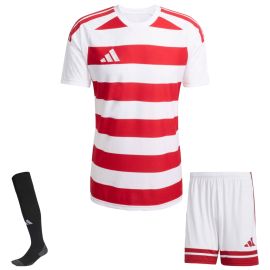 adidas Trikotsatz Hooped 26 Herren Damen 3-teilig Trikot Shorts Sockenstutzen