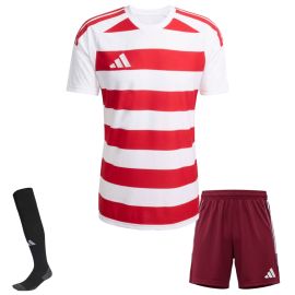 adidas Trikotsatz Hooped 26 Herren Damen 3-teilig Trikot Shorts Sockenstutzen