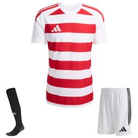 adidas Trikotsatz Hooped 26 Herren Damen 3-teilig Trikot Shorts Sockenstutzen