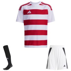 adidas Trikotsatz Hooped 26 Kinder 3-teilig Trikot Shorts Sockenstutzen