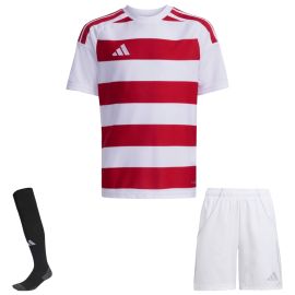 adidas Trikotsatz Hooped 26 Kinder 3-teilig Trikot Shorts Sockenstutzen