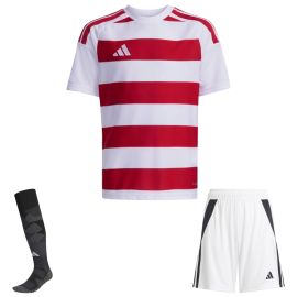 adidas Trikotsatz Hooped 26 Kinder 3-teilig Trikot Shorts Torwart Sockenstutzen