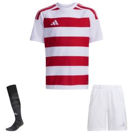 adidas Trikotsatz Hooped 26 Kinder 3-teilig Trikot Shorts Torwart Sockenstutzen