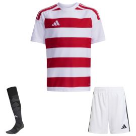 adidas Trikotsatz Hooped 26 Kinder 3-teilig Trikot Shorts Torwart Sockenstutzen