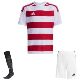 adidas Trikotsatz Hooped 26 Kinder 3-teilig Trikot Shorts Torwart Sockenstutzen