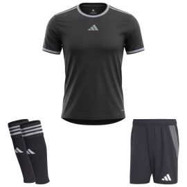 adidas Trikotsatz miSHADOW Herren Damen 3-teilig Trikot Shorts Competition Match Sleeve Stutzen