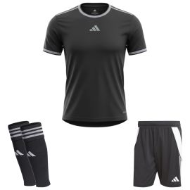 adidas Trikotsatz miSHADOW Herren Damen 3-teilig Trikot Shorts Sleeve Stutzen