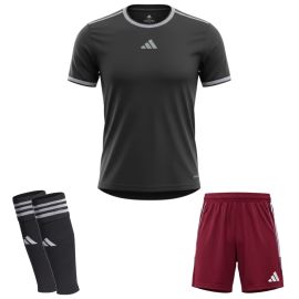 adidas Trikotsatz miSHADOW Herren Damen 3-teilig Trikot Shorts Sleeve Stutzen