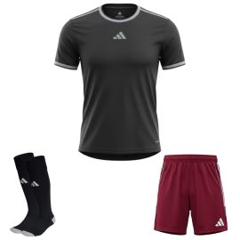 adidas Trikotsatz miSHADOW Herren Damen 3-teilig Trikot Shorts Sockenstutzen