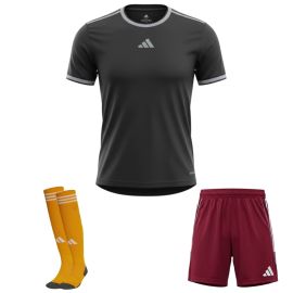 adidas Trikotsatz miSHADOW Herren Damen 3-teilig Trikot Shorts Torwart Sockenstutzen