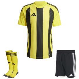 adidas Trikotsatz Striped 24 Herren Damen 3-teilig Trikot Match Shorts Sockenstutzen