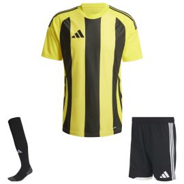 adidas Trikotsatz Striped 24 Herren Damen 3-teilig Trikot Match Shorts Sockenstutzen