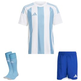 adidas Trikotsatz Striped 24 Kinder 3-teilig Trikot Match Shorts Sockenstutzen