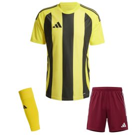 adidas Trikotsatz Striped 24 Herren Damen 3-teilig Trikot Shorts Sleeve Stutzen