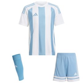 adidas Trikotsatz Striped 24 Kinder 3-teilig Trikot Shorts Sleeve Stutzen