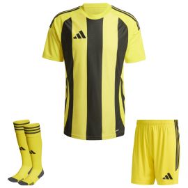 adidas Trikotsatz Striped 24 Herren Damen 3-teilig Trikot Shorts Sockenstutzen