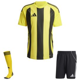 adidas Trikotsatz Striped 24 Herren Damen 3-teilig Trikot Shorts Sockenstutzen