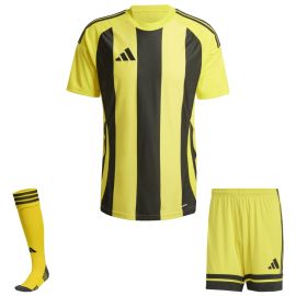 adidas Trikotsatz Striped 24 Herren Damen 3-teilig Trikot Shorts Sockenstutzen