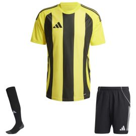 adidas Trikotsatz Striped 24 Herren Damen 3-teilig Trikot Shorts Sockenstutzen