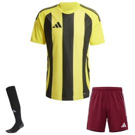 adidas Trikotsatz Striped 24 Herren Damen 3-teilig Trikot Shorts Sockenstutzen