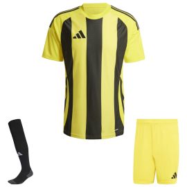 adidas Trikotsatz Striped 24 Herren Damen 3-teilig Trikot Shorts Sockenstutzen