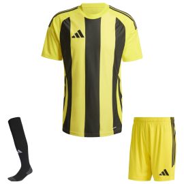 adidas Trikotsatz Striped 24 Herren Damen 3-teilig Trikot Shorts Sockenstutzen