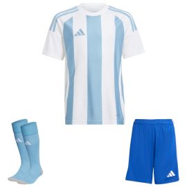 adidas Trikotsatz Striped 24 Kinder 3-teilig Trikot Shorts Sockenstutzen