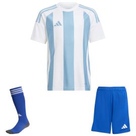 adidas Trikotsatz Striped 24 Kinder 3-teilig Trikot Shorts Sockenstutzen