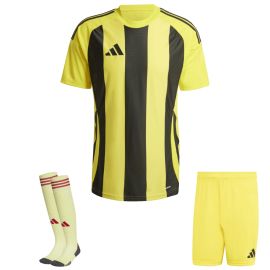adidas Trikotsatz Striped 24 Herren Damen 3-teilig Trikot Shorts Torwart Sockenstutzen