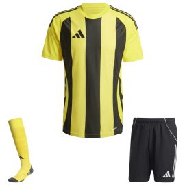 adidas Trikotsatz Striped 24 Herren Damen 3-teilig Trikot Shorts Torwart Sockenstutzen