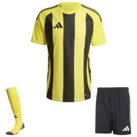 adidas Trikotsatz Striped 24 Herren Damen 3-teilig Trikot Shorts Torwart Sockenstutzen