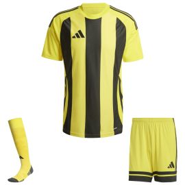 adidas Trikotsatz Striped 24 Herren Damen 3-teilig Trikot Shorts Torwart Sockenstutzen