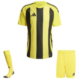 adidas Trikotsatz Striped 24 Herren Damen 3-teilig Trikot Shorts Torwart Sockenstutzen