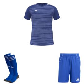 adidas Trikotsatz Waves LR Herren Damen 3-teilig Trikot miTeam Shorts Sockenstutzen