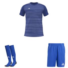 adidas Trikotsatz Waves LR Herren Damen 3-teilig Trikot miTeam Shorts Sockenstutzen