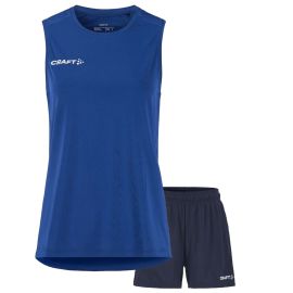 Craft Ability Fussball Shirt Set Damen 2-teilig Tanktop Trainingsshorts