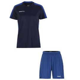 Craft Evolve 2.0 Fussball Shirt Set Damen 2-teilig Contrast Trainingsshirt Trainingsshorts