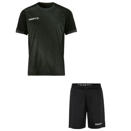 Craft Evolve 2.0 Fussball Shirt Set Kinder 2-teilig Graphic Trainingsshirt Trainingsshorts