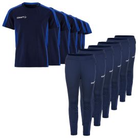 Craft Evolve 2.0 Trainingsanzug Satz Kinder 2-teilig Contrast Trainingsshirt Trainingshose