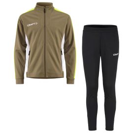 Craft Evolve 2.0 Trainingsanzug Kinder 2-teilig Contrast Trainingsjacke Slim Trainingshose