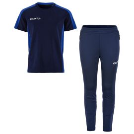 Craft Evolve 2.0 Trainingsanzug Kinder 2-teilig Contrast Trainingsshirt Trainingshose