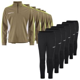 Craft Evolve 2.0 Trainingstop Satz Kinder 2-teilig Contrast Trainingstop Trainingshose