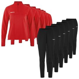 Craft Evolve 2.0 Trainingstop Satz Damen 2-teilig Trainingstop Slim Trainingshose